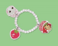Strawberry Shortcake Party Supplies Charm Bracelets 4ct Strawberry Shortcake Party Supplies Charm Bracelets 4ct
