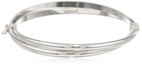 Sterling Silver Double Lines Bangle Bracelet Sterling Silver Double Lines Bangle Bracelet