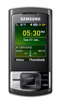 Samsung SA-C3050 Unlocked Phone with 15MB built-in memory, MP3 player, Bluetooth, FM radio - International Version (Black)