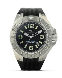 AWI International Deep Water 50 Automatic Round Stainless Steel Watch, 50mm AWI International Deep Water 50 Automatic Round Stainless Steel Watch, 50mm