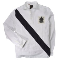 Polo Ralph Lauren Men's Custom Fit Sash Stripe Rugby Polo Ralph Lauren Men's Custom Fit Sash Stripe Rugby