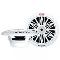 PYLE PLMR82 300 Watts 8-Inch 2 Way White Marine Speakers PYLE PLMR82 300 Watts 8-Inch 2 Way White Marine Speakers