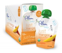 Plum Organics Just Fruit, Mangos, 3.5-Ounce Pouches (Pack of 12) Plum Organics Just Fruit, Mangos, 3.5-Ounce Pouches (Pack of 12)