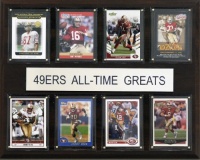 NFL San Francisco 49ers All-Time Greats Plaque NFL San Francisco 49ers All-Time Greats Plaque