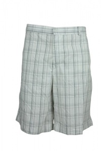Alfani Mens White Print Flat Front Cotton Shorts Alfani Mens White Print Flat Front Cotton Shorts