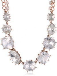 Betsey Johnson Iconic Stone Crystal Large Gem Necklace, 19 Betsey Johnson Iconic Stone Crystal Large Gem Necklace, 19