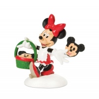 Department 56 Disney Village Accessory Figurine, Minnie Decorating Cookies Department 56 Disney Village Accessory Figurine, Minnie Decorating Cookies