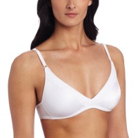 VASSARETTE Women's Lace Plunge Wirefree Bra VASSARETTE Women's Lace Plunge Wirefree Bra