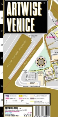 Artwise Venice Museum Map - Laminated Museum Map of Venice, Italy Artwise Venice Museum Map - Laminated Museum Map of Venice, Italy