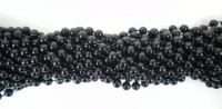 33 inch 07mm Round Black Mardi Gras Beads - 6 Dozen (72 necklaces) 33 inch 07mm Round Black Mardi Gras Beads - 6 Dozen (72 necklaces)