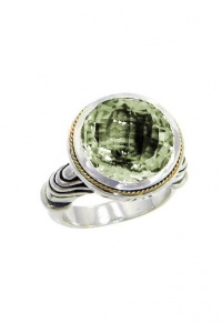 Effy Jewlery Balissima Green Amethyst Ring, 11.10 TCW Ring size 7