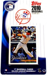 Topps MLB Baseball Cards 2010 New York Yankees 17 Card Team Set Includes Exclusive Card! Topps MLB Baseball Cards 2010 New York Yankees 17 Card Team Set Includes Exclusive Card!