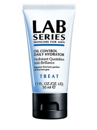 Puts oil on hold. Oil-free lotion delivers lightweight hydration and excess oil control for clearer, healthier-looking skin. Immediately reduces shine and the appearance of pores. Decreases excess oil over time. Helps prevent clogged pores which can lead to breakouts. 1.7 oz. 