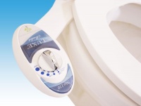 Luxe Bidet Neo 110 (Elite Series) Fresh Water Non-Electric Mechanical Bidet Toilet Seat Attachment w/ Strong Faucet Valves and Metal Hoses Luxe Bidet Neo 110 (Elite Series) Fresh Water Non-Electric Mechanical Bidet Toilet Seat Attachment w/ Strong Faucet Valves and Metal Hoses
