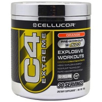 Cellucor C4 Extreme Pre-Workout with Nitric Oxide 3, Orange, 30 servings Cellucor C4 Extreme Pre-Workout with Nitric Oxide 3, Orange, 30 servings