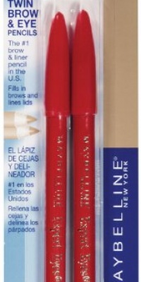 Maybelline New York Expert Wear Twin Brow and Eye Pencils, 107 Blonde, 0.06 Ounce Maybelline New York Expert Wear Twin Brow and Eye Pencils, 107 Blonde, 0.06 Ounce
