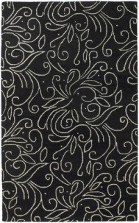 Surya Artist Studio ART-190 Area Rug - Black/White Surya Artist Studio ART-190 Area Rug - Black/White