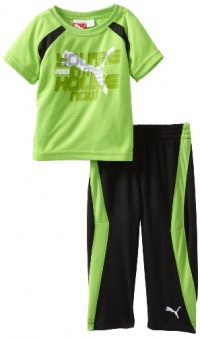 Puma - Kids Baby-Boys Infant My House Performance Pant Set, Jasmine Green, 18 Months Puma - Kids Baby-Boys Infant My House Performance Pant Set, Jasmine Green, 18 Months