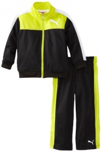 Puma - Kids Baby-Boys Infant Cat Promo Tricot Set, Sulphur Spring, 18 Months Puma - Kids Baby-Boys Infant Cat Promo Tricot Set, Sulphur Spring, 18 Months