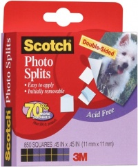 3M Scotch Photo Splits Double-Sided 850-Pack, 0.45-Inch-by-0.45-Inch