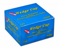 Dixon Wedge Pencil Cap Erasers, Box of 144 Erasers, Pink (34500) Dixon Wedge Pencil Cap Erasers, Box of 144 Erasers, Pink (34500)