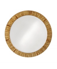 Add new character to contemporary homes with the Serenity wall mirror from Howard Elliot. A cool stepped design in warm gold with black marbling makes a bold statement above the sofa or dining table. Add new character to contemporary homes with the Serenity wall mirror from Howard Elliot. A cool stepped design in warm gold with black marbling makes a bold statement above the sofa or dining table.