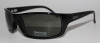 Kenneth Cole Reaction Sunglass Shiny Black / Solid Green Lenses KC1072 BR Kenneth Cole Reaction Sunglass Shiny Black / Solid Green Lenses KC1072 BR