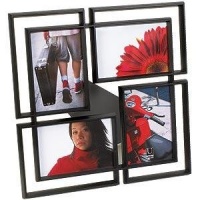 Umbra Connect 4-Inch-by-6-Inch 4-Opening Wood Frame Umbra Connect 4-Inch-by-6-Inch 4-Opening Wood Frame