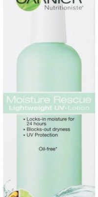 Garnier Moisture Rescue Lightweight UV Lotion SPF 15, 4.50-Fluid Ounce