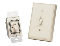 Heath Zenith BL-6133-LA Basic Solutions Wireless Switch and Wall Switch, Light Almond