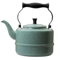 Paula Deen Signature Teakettles 2-Quart Enamel on Steel Classic Kettle, Robin's Egg Blue Speckle Paula Deen Signature Teakettles 2-Quart Enamel on Steel Classic Kettle, Robin's Egg Blue Speckle