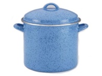 Paula Deen Signature Enamel on Steel 12-Quart Stockpot, Blueberry Speckle Paula Deen Signature Enamel on Steel 12-Quart Stockpot, Blueberry Speckle