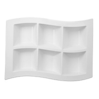 Villeroy & Boch New Wave 6 Part Tray Villeroy & Boch New Wave 6 Part Tray