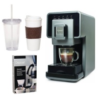 Capresso 352.04 Coffee a La Carte Cup-to-carafe Coffee and Tea Maker + Coffee Mug & Iced Beverage Cup + Coffee/ Espresso Descaler Capresso 352.04 Coffee a La Carte Cup-to-carafe Coffee and Tea Maker + Coffee Mug & Iced Beverage Cup + Coffee/ Espresso Descaler