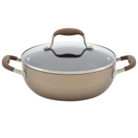 Anolon Advanced Bronze Hard Anodized Nonstick 3.5-Quart Covered Chef's Casserole Anolon Advanced Bronze Hard Anodized Nonstick 3.5-Quart Covered Chef's Casserole