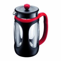 Bodum Young Press Shock Resistant French Press Coffee Maker, 1.0-Liter, 34-Ounce, Red/Black Bodum Young Press Shock Resistant French Press Coffee Maker, 1.0-Liter, 34-Ounce, Red/Black