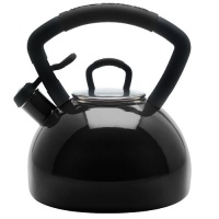 KitchenAid Teakettle 2-1/4-Quart Porcelain Enamel on Steel Soft Grip Kettle KitchenAid Teakettle 2-1/4-Quart Porcelain Enamel on Steel Soft Grip Kettle