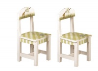 Teamson Kids Set of 2 Chairs - Alphabet Room Collection Teamson Kids Set of 2 Chairs - Alphabet Room Collection