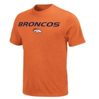 NFL Men's Denver Broncos Line Of Scrimmage IV Short Sleeve Tee NFL Men's Denver Broncos Line Of Scrimmage IV Short Sleeve Tee