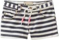 Roxy Kids Girls 2-6x Sunset Drops Short, Blue/Black/White Stripe, Medium Roxy Kids Girls 2-6x Sunset Drops Short, Blue/Black/White Stripe, Medium