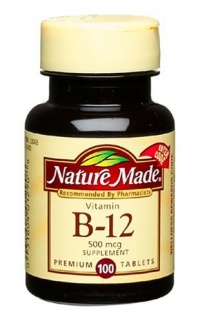 Nature Made Vitamin B-12 -- 500 mcg - 100 Tablets Nature Made Vitamin B-12 -- 500 mcg - 100 Tablets