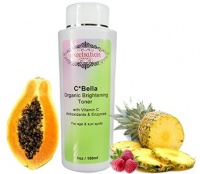 C*Bella Organic Brightening Toner with Vitamin C and Enzymes, 6oz