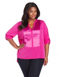 Calvin Klein Women's Plus-Size Combo Pullover Blouse Calvin Klein Women's Plus-Size Combo Pullover Blouse