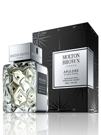The Saxon name for the small village in Kent which, through its lead ingredient of juniper berry, conjures images of green lawns, English mischief and gin & tonics, perfectly capturing its green-aromatic quality. Top note: wormwood, juniper berries. Middle note: cedar wood, violet leaf absolute. Base note: modern leather accord, styrax absolute. 1.7 oz. The Saxon name for the small village in Kent which, through its lead ingredient of juniper berry, conjures images of green lawns, English mischief and gin & tonics, perfectly capturing its green-aromatic quality. Top note: wormwood, juniper berries. Middle note: cedar wood, violet leaf absolute. Base note: modern leather accord, styrax absolute. 1.7 oz.