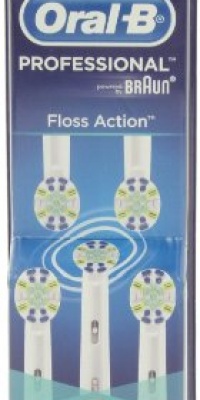 Oral-B Professional Floss Action Replacement Brush Head 5 Count