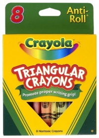 Crayola 8ct Triangular Crayons