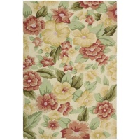 Fantasy FA17 Rectangle Rug, 5-Feet by 7.6-Feet, Cream Fantasy FA17 Rectangle Rug, 5-Feet by 7.6-Feet, Cream