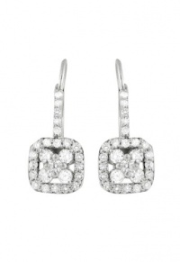 Effy Jewlery 14K White Gold Diamond Earrings, .50 TCW Effy Jewlery 14K White Gold Diamond Earrings, .50 TCW