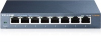 TP-LINK TL-SG108 8-Port 10/100/1000Mbps Desktop Gigabit Steel Cased Switch, IEEE 802.1p QoS, IGMP Snooping TP-LINK TL-SG108 8-Port 10/100/1000Mbps Desktop Gigabit Steel Cased Switch, IEEE 802.1p QoS, IGMP Snooping