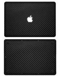 XGear EXOSkin Protective Vinyl Skin for 15-Inch Apple MacBook Pro with Retina Display - Black Carbon Fiber (MB15R-EXO-BLK)